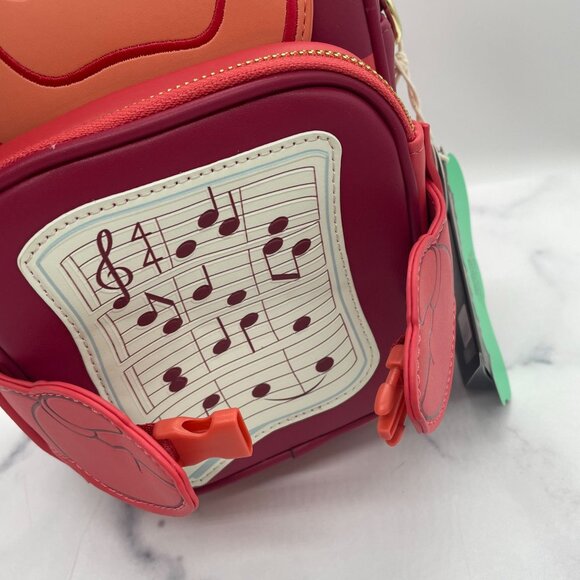 Disney Loungefly The Little Mermaid 35th Anniversary Sebastian Crossbody Bag - Picture 4 of 10